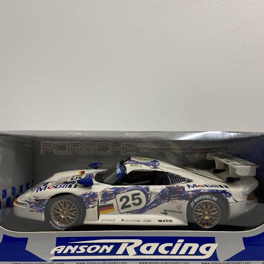 Amazon | ANSON RACING 1/18 PORSCHE 911 GT1#25 Mobil1アンソン